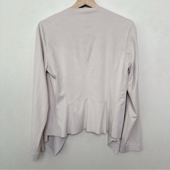 Zara Womens Small Waterfall Beige Open Cardigan - Picture 14 of 14